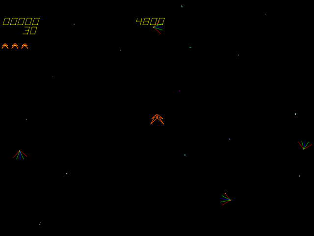 Space Fury (revision B) Screenshot
