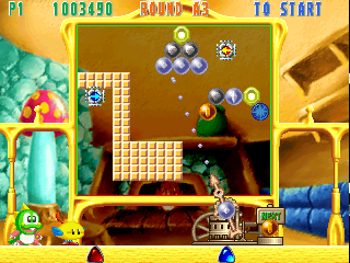 Super Puzzle Bobble (V2.04J 1999/2/27 02:10) Screenshot