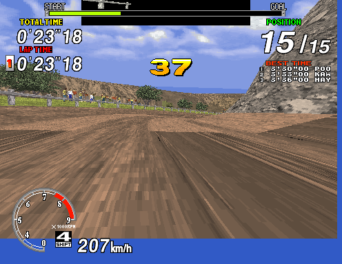 Sega Rally Championship - TWIN/DX (Revision C) Screenshot