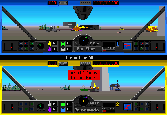 Tank Battle (prototype rev. 4/21/92) Screenshot
