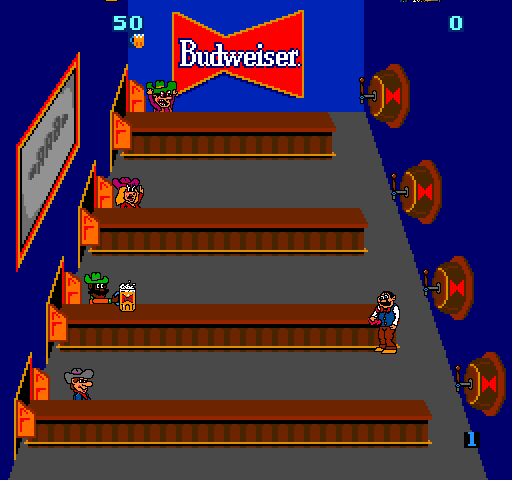 Tapper (Budweiser, set 1) Screenshot