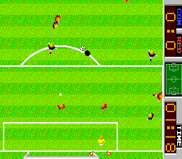 Tehkan World Cup (set 2, bootleg?) Screenshot