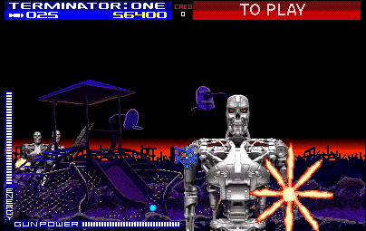 Terminator 2 - Judgment Day (rev LA1 11/01/91) Screenshot