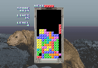 Tetris / Bloxeed (Korean System 16 bootleg) (ISG Selection Master Type 2006) Screenshot