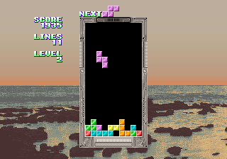 Tetris (Japan, Taito B-System, Nastar Conversion Kit) Screenshot