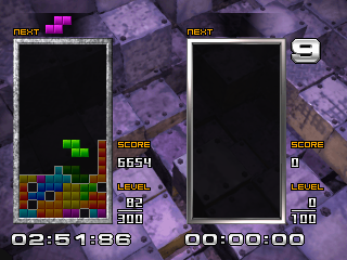 Tetris the Absolute The Grand Master 2 Screenshot