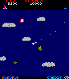Time Pilot (Atari) Screenshot