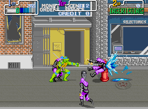 Teenage Mutant Hero Turtles (UK 2 Players, version ?) Screenshot
