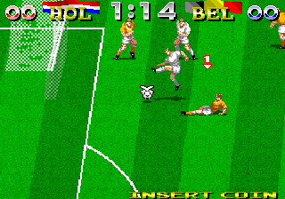 Tecmo World Cup '94 (set 1) Screenshot