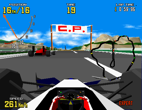 Virtua Formula Screenshot