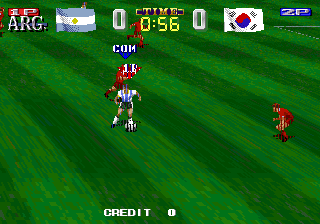 V Goal Soccer (US/Japan/Korea) Screenshot