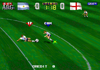 V Goal Soccer (Europe) Screenshot