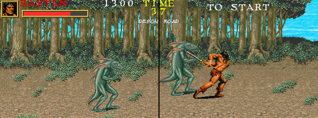 Warrior Blade - Rastan Saga Episode III (Japan) Screenshot