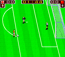 Tecmo World Cup '90 (trackball set 1) Screenshot