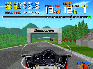 World Grand Prix (joystick version) (Japan, set 2) Screenshot