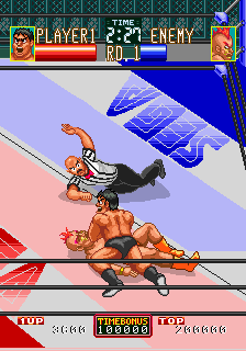 Wrestle War (set 1, Japan) (FD1094 317-0090) Screenshot