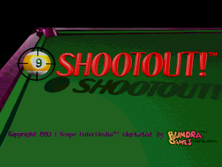 9-Ball Shootout (set 1) Title Screen
