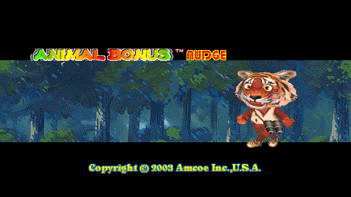 Animal Bonus Nudge (Version 2.1 Dual) Title Screen