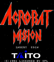 Acrobat Mission Title Screen