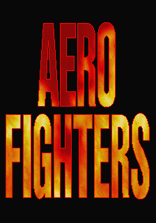 Aero Fighters (Taiwan / Japan, set 2) Title Screen