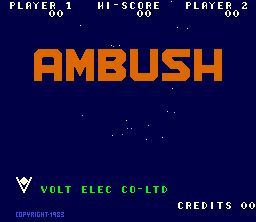 Ambush (Volt Electronics) Title Screen
