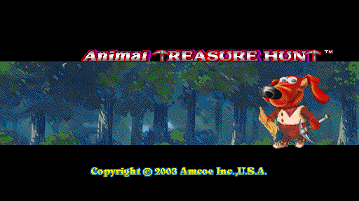 Animal Treasure Hunt (Version 1.5) Title Screen