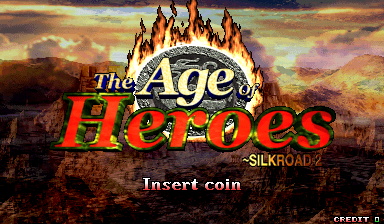 Age Of Heroes - Silkroad 2 (v0.63 - 2001/02/07) Title Screen