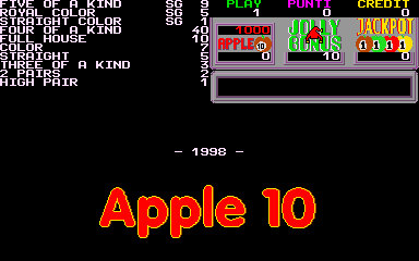 Apple 10 (Ver 1.21) Title Screen