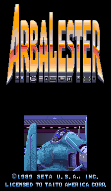 Arbalester Title Screen