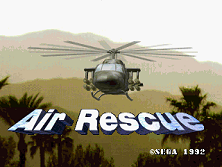 Air Rescue (US) Title Screen
