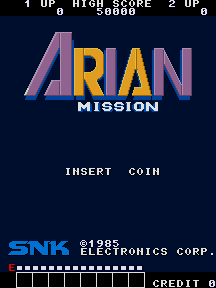 Arian Mission Title Screen