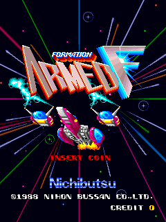 Armed Formation Title Screen