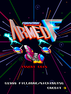 Armed Formation (Fillmore license) Title Screen