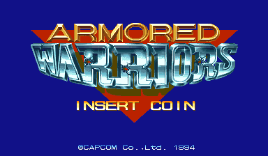 Armored Warriors (Euro 941011 Phoenix Edition) (bootleg) Title Screen