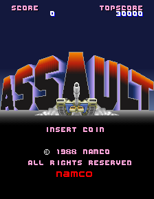 Assault (Rev B) Title Screen