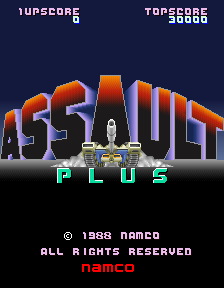 Assault Plus (Japan) Title Screen