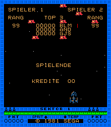 Astro Blaster (German) Title Screen