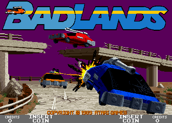 Bad Lands Title Screen