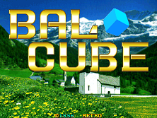 Bal Cube Title Screen