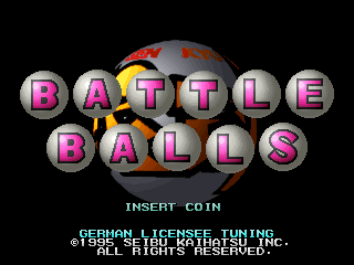 Battle Balls (Germany) Title Screen