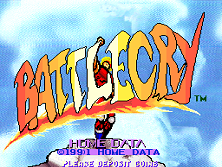 Battlecry Title Screen