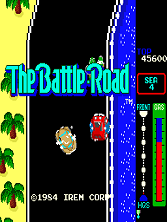 The Battle-Road Title Screen