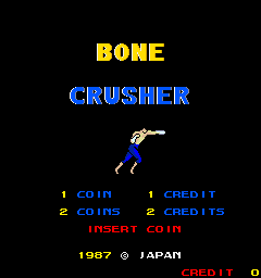 Bone Crusher Title Screen