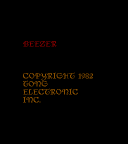 Beezer (set 2) Title Screen