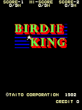 Birdie King Title Screen