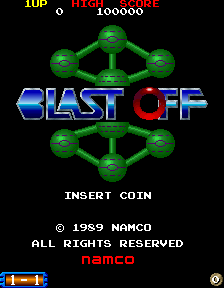 Blast Off (Japan) Title Screen