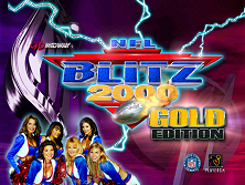 NFL Blitz 2000 Gold Edition (ver 1.2, Sep 22 1999) Title Screen