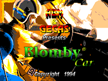 Blomby Car Title Screen