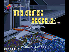 Block Hole Title Screen