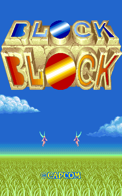 Block Block (Japan 910910) Title Screen